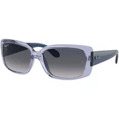 Ray-Ban Ženske naočare za sunce 0RB4389 664578 58, Polarizovane, Plave