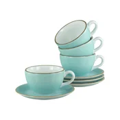 Creatable Kavni Servis Vintage Nature Aqua, 8-Delni