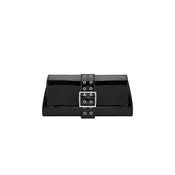 Carel Ročna torbica Carel Paris Sacs A Main London - Rock Cuir Noir črna