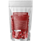 BrainMax Pure® Lyophilized Strawberry Slices, Liofilizirane jagode, rezine, 45 g