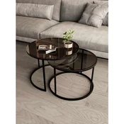 Hanah Home Milas 60 set klub stolova, crna