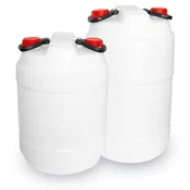 PVC Okrugla Posuda 50L sa Dva Cepa