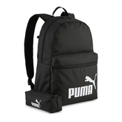 PUMA Nahrbtnik PHASE črna/bela