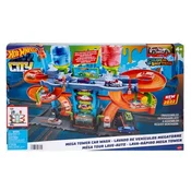 Hot Wheels City Color Shifters Avtopralnica s spiralo HDP05