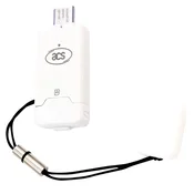 ACS Čitalnik pametnih SIM kartic ACR40T USB-C z gumbom in zanko, ACR40T-A7