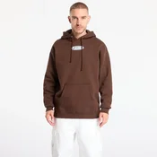 Mikina PLEASURES Overview Hoodie Brown L