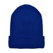 Recycled Waffle Knit Beanie royalblue yarn
