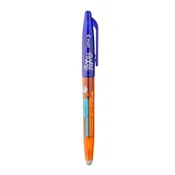 Roler, 0,35 mm, odstranljiv napis, s pokrovčkom, PILOT Frixion Ball Friends, oranžen