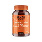 BIVITS ACTIVA VITAMIN C+D+CINK TABLETE A60