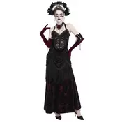 Ženska obleka DEVIL FASHION - Black and Red Sexy Gothic - ESKT06502