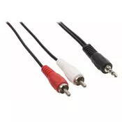 KABLO AUDIO 3.5mm-2xČINČ 5M