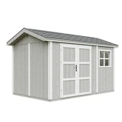 Timbela Vrtna hišica vrhunske kakovosti 8,68 m2 - V252x250x412 cm - s tlemi in bitumenskimi ploščicami - TIMBELA M914A-TUNDRA GREY, (5000117204)