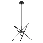 Rabalux Visilica Henli2, LED, 40W, 3000K, 66x66cm, Crna