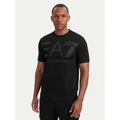 EA7 Emporio Armani Majica 7M002200 AF27188 MC334 Črna Regular Fit