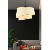 Opviq Luster Barette Hazeran, 32x32cm, Zlatno-bele boje