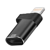 LINQ LinQ, OTG adapter USB-C na Lightning, hitrost 480Mbps, Črna, (5000220133)