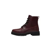 TIMBERLAND Gležnarji z vezalkami bordo