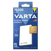 shumee VARTA POWERBANK 15000mAh shramba energije z USB-C in A za pametni telefon in tablico