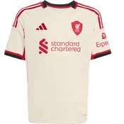 ADIDAS PERFORMANCE Tehnicka sportska majica Liverpool FC 25/26  tamno crvena / crna / vuneno bijela