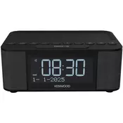 Kenwood CR-ST55DAB-B ČRN radio z budilko s tehnologijo bluetooth DAB+ in ASA funkcijo opozorila