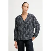 Srajca Pepe Jeans ženska, mornarsko modra barva, PL3051281