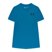 Under Armour Majica Ua Sportstyle Left Chest Ss 1363280 Modra Loose Fit