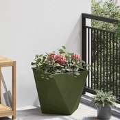 Sadilica Maslinasto zelena 40 x 40 x 40 cm Celik
