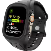Pašček Spigen Liquid Air Pro pašček za Apple Watch Ultra 1 / 2 / 3 (49 mm) črn (ACS05463)