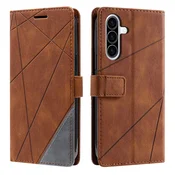 Rjava Flip Line torbica (Samsung Galaxy A57 5G)
