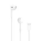 Apple slušalke EarPods, priključek USB-C, bele
