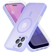 Overboard Ovitek za iPhone 16 Pro, MagSafe, mat ovitek , vijoličen + zaščita za zaslon