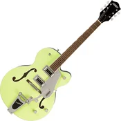 Gretsch G5420t Electromatic Classic LRL Transparent Green Burst Jazz kitara (polakustična) (Kot novo)
