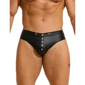 SuperLove Rivet Men Brief 293 Black M