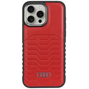 Audi Synthetic Leather MagSafe iPhone 14 Pro 6.1 red hardcase AU-TPUPCMIP14P-GT/D3-RD (AU-TPUPCMIP14P-GT/D3-RD)