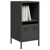 Vidaxl vidaXL Omarica črna 35x39x73,5 cm hladno valjano jeklo