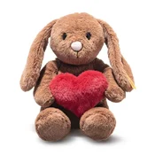 STEIFF Friends Hoppie zajec – Love, rjava plišasta igrača