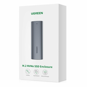 Externo kucište za M.2 NVME/SATA 3.0 A/3.1 Tip C aluminijumUgreen CM400