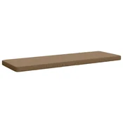 Vidaxl Blazina za klop - 1 kos VUGHT 100% poliester Taupe