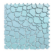 AQUA Neklizajuce antibakterijske obloge Aqua Stone, Oko bazena i za vlažne zone, Svetlo-plava, 1,38 m2