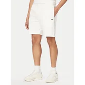 Lacoste Športne kratke hlače GH0886 Bela Regular Fit