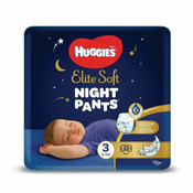 Huggies gacice s pelenama Elite Soft Pants Over Night vel. 3, za noc, 23 komada