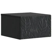 Stolna montirana na zid Crna 34,5 x 33 x 20 cm