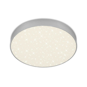 Briloner 7074-414 -LED Stropno svetlo STAR SKY LED/21W/230V precnik 28 cm srebrno