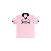 LONSDALE Dres Footdee rosé/staro roza/črna