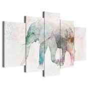 artgeist Slika Na Platnu Painted Elephant