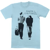 Simon & Garfunkel Walking Light Blue L Majica
