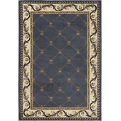 Casa Padrino Luxury Baroque Living Room Carpet Blue - Various Sizes