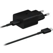 Samsung kucni punjac USB-C 15W + Tip C kabl crni
