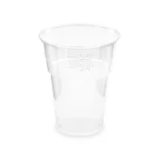 Skodelica (PLA) prozorna O102mm 0,5L [10 kos]