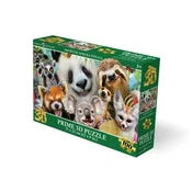 Puzzle 3D - Smeh afriških živali